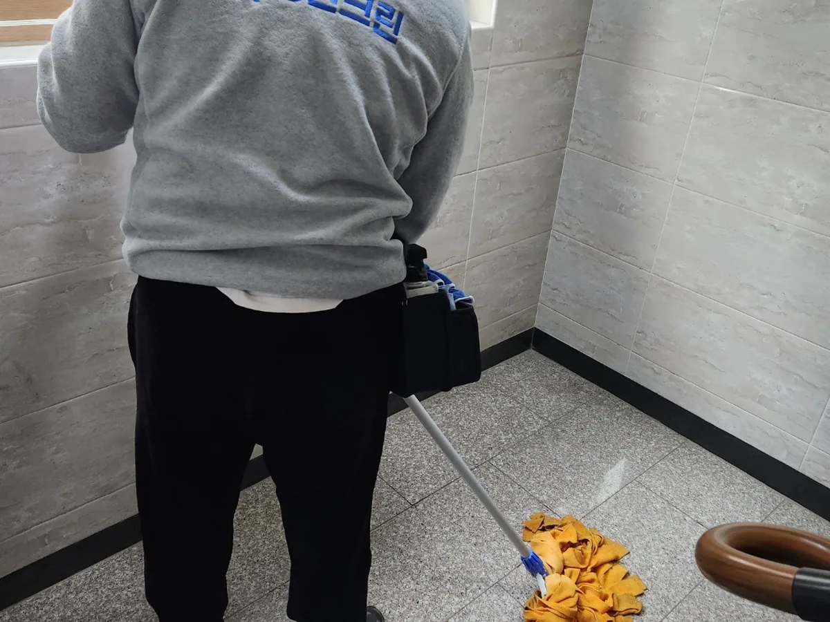 광주시 경안동 빌라 복도·대기 동선 야간 위생청소 사례 - 행진크린