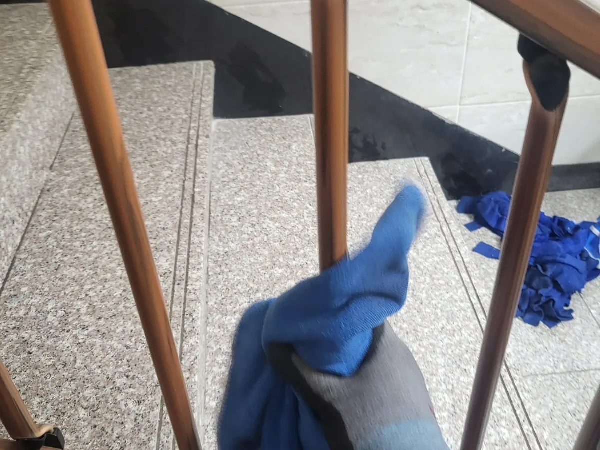 광주시 역동 빌라 난간·손잡이 위생청소 사례 - 행진크린