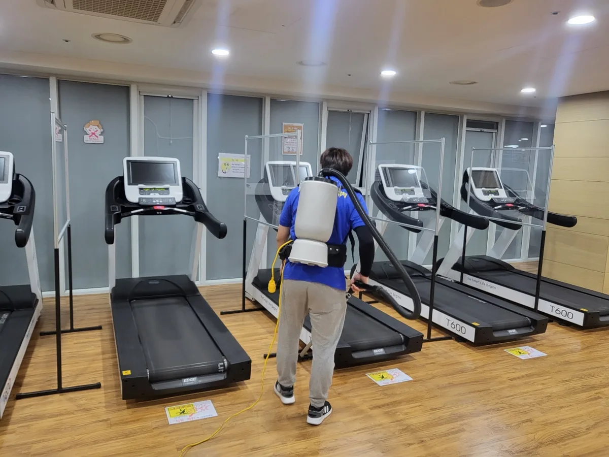 이천시 장호원읍 헬스장 탕비실 직원 휴게공간 위생청소 사례 - 행진크린